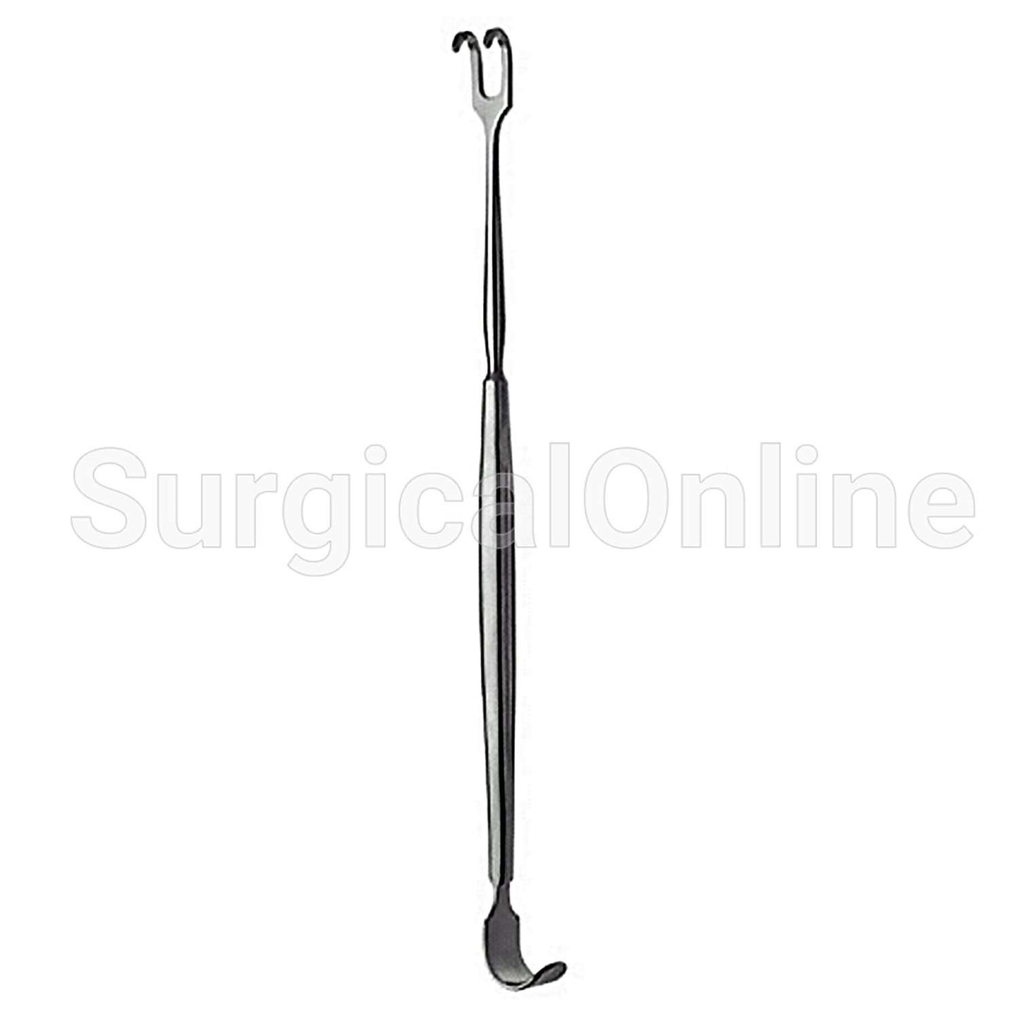 Jackson Tracheal Retractor Blunt D/Prong 7.00"