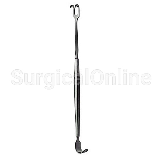 Jackson Tracheal Retractor Blunt D/Prong 7.00"