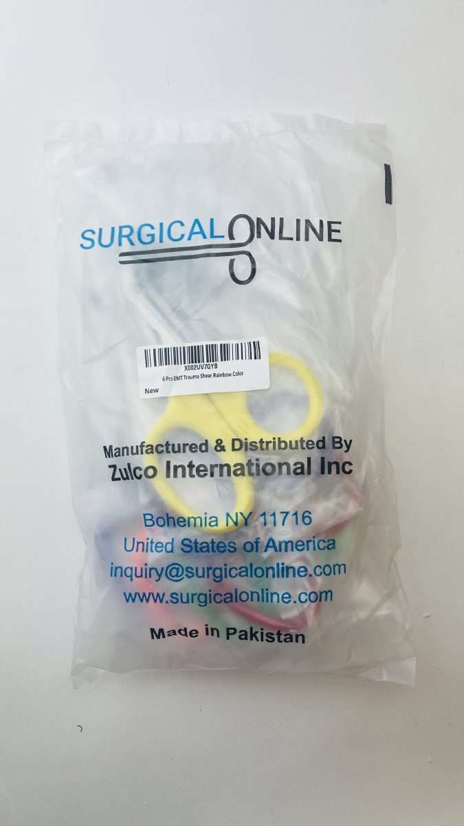 6 pcs EMT Trauma Shear Heavy Duty Assorted Rainbow
