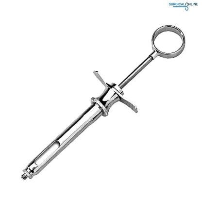 Dental Aspirating Syringe, C-W Type, 2.2 cc, Metric Dentist Surgical Instruments 20 Pcs