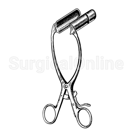 Barr Anal Retractor 8" (20.3 cm), Self-Retaining, Blades 2.75" (7 cm) X 7/8" (2.2 cm)