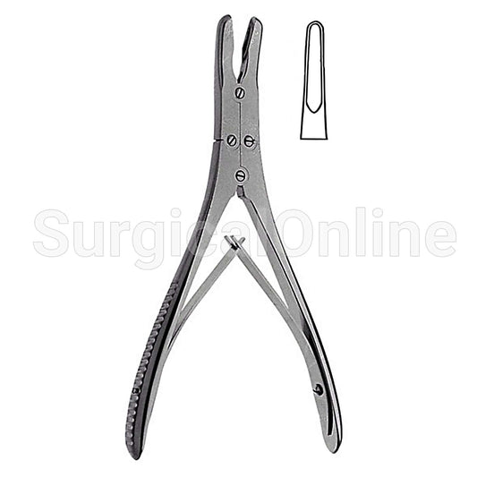 Ruskin Rongeur Straight 2mm Bite 6.00"