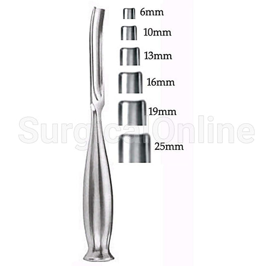 Smith-Peterson Gouge 2.5cm (1") Curved 8.00"(20.3 cm)