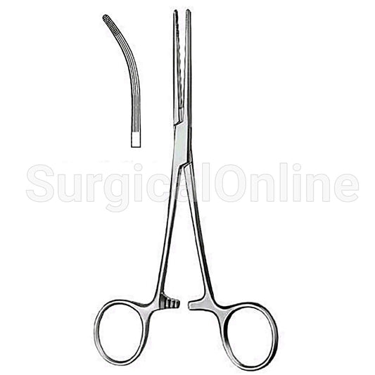 Rochester Carmalt Forceps Curved 6.25"