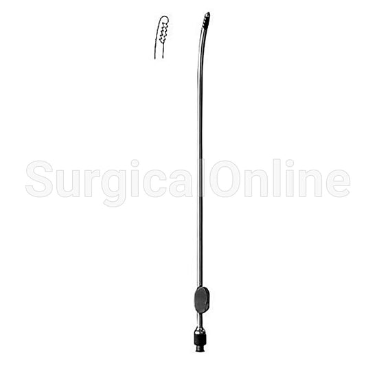 Novak Endometrial Suction Biopsy Curette 9.75" (24.8 cm), With Luer Hub, 2 mm Extra Delicate