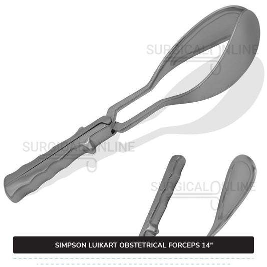 Simpson Luikart Obstetrical Forceps 14''
