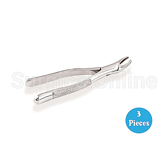 3 Dental Extracting Forceps #17S Surgical Dental