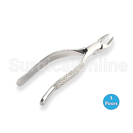 3 Dental Extracting Forceps #69S Surgical Dental