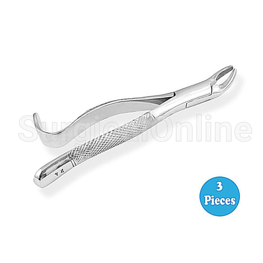 3 Dental Extracting Forceps No. 24 Dental