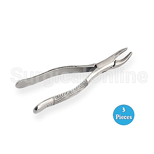 3 Extracting Forceps Dental Surgical #101S