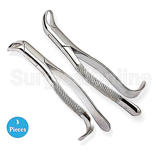 3 Extracting Forceps Dental Surgical 16