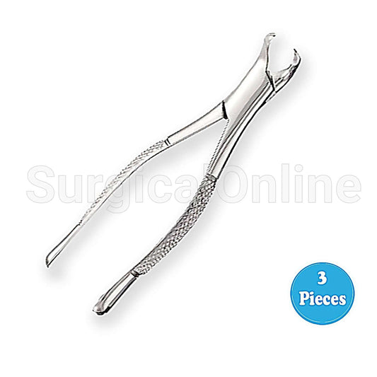 3 Extracting Forceps Dental Surgical 3FS