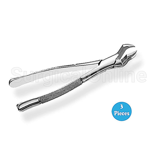 3 Extracting Forceps Dental Surgical 88R