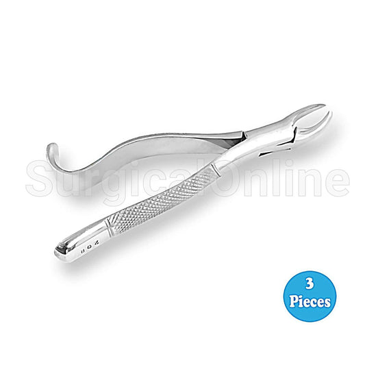 3 Tooth Extracting Forceps #20R Surgical Dental