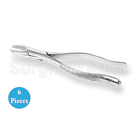6 Dental Extracting Forceps #1 Dental