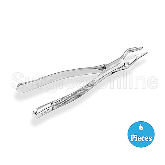 6 Dental Extracting Forceps 32A Molars Root