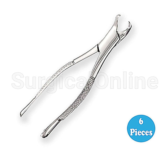 6 Extracting Forceps Dental Surgical 3FS