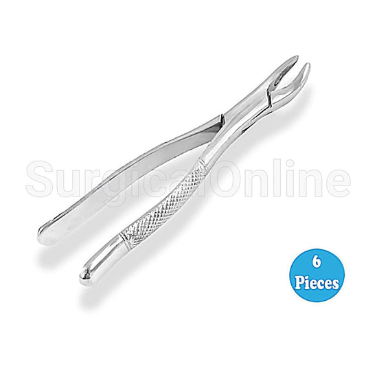 6 Tooth Extracting Forceps #2 American Pattern Surgical Dental