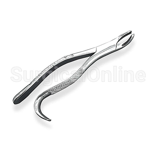 Dental Tooth Extracting Forceps #287 with Serrated Jaws