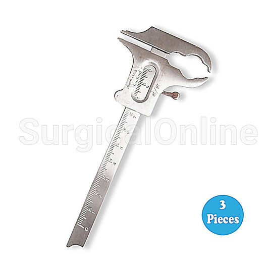 3 Boley Gauge Dental Surgical