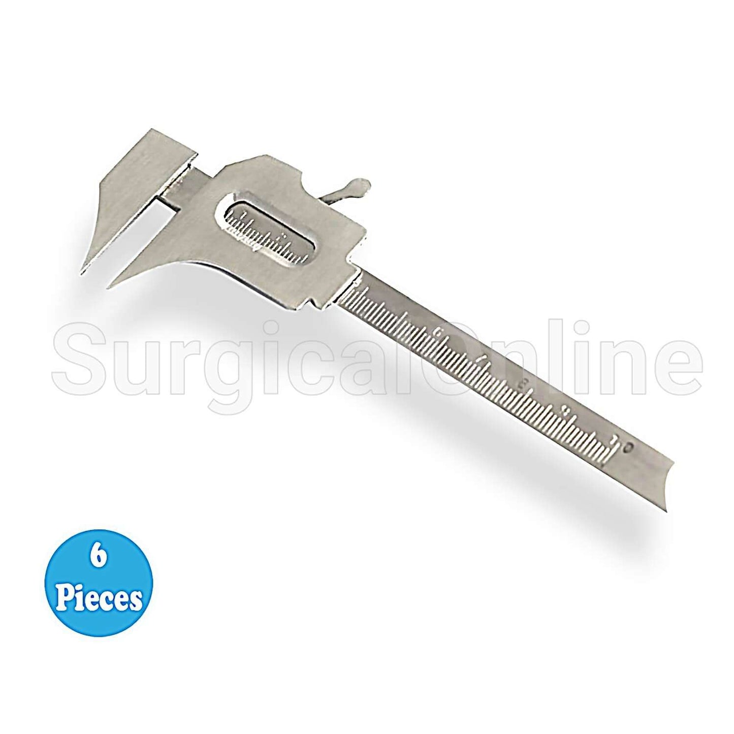 6 Boley Gauge Caliper 10cm Measuring Dental Implant Lab Ortho Surgical