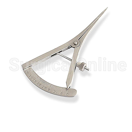 Castroviejo Caliper 0-40mm Straight Implant