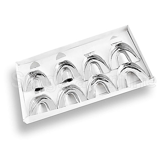 3 Set of 8 Impression Tray Solid - Kit- New-Sm