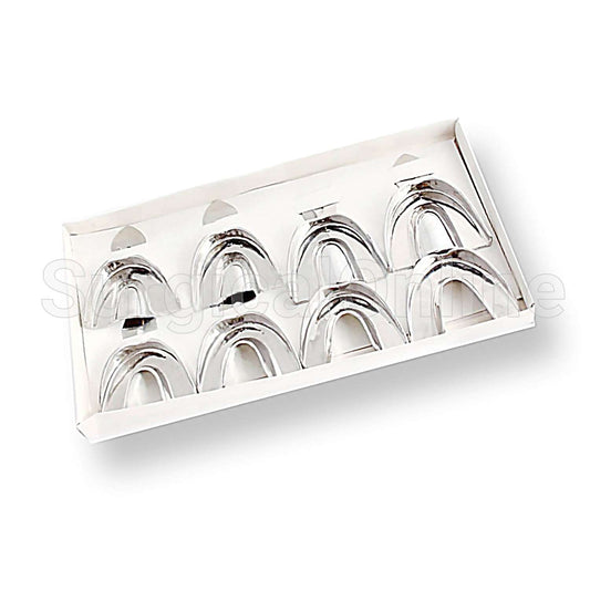 Impression Tray Solid Set of 8 - Kit- New-Sm