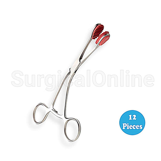 12 Young Tongue Forceps Surgical Oral