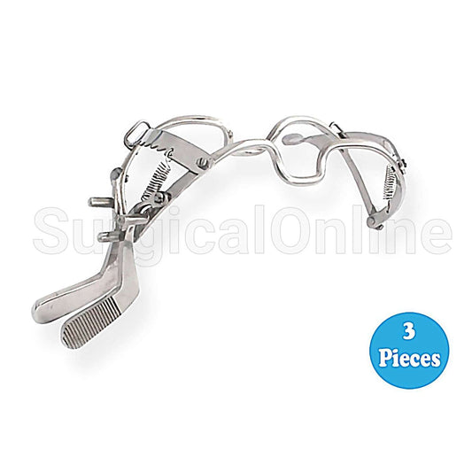 3 Whitehead Dental Mouth Gag 5" Surgical