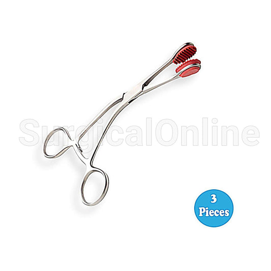 3 Young Tongue Forceps Surgical Oral