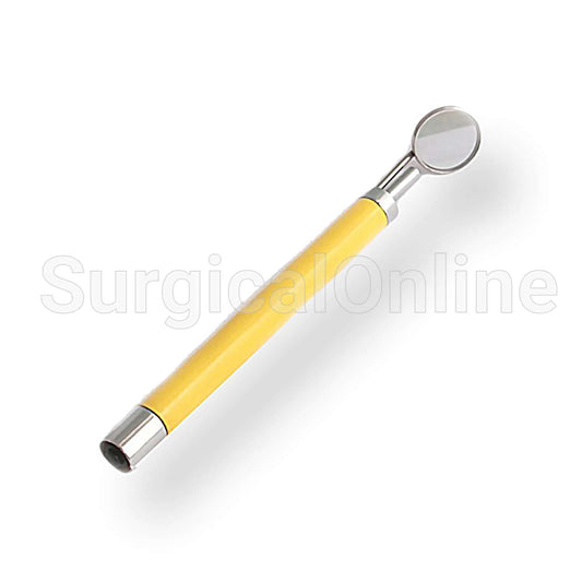 Dental Mirror with Light (Yellow Color) Dental