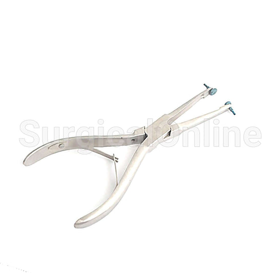Temporary Crown Remover Forceps with 2 Soft Pads Tip