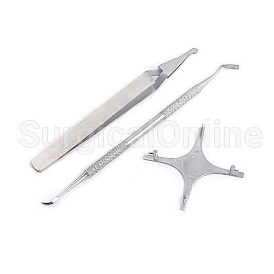 Bracket Holding Positioning Tweezers Band Pusher Scaler Orthodontic