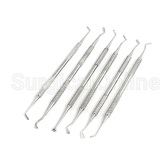 Dental Amalgam Composite Plastic Filling Set Dental Basic Kit