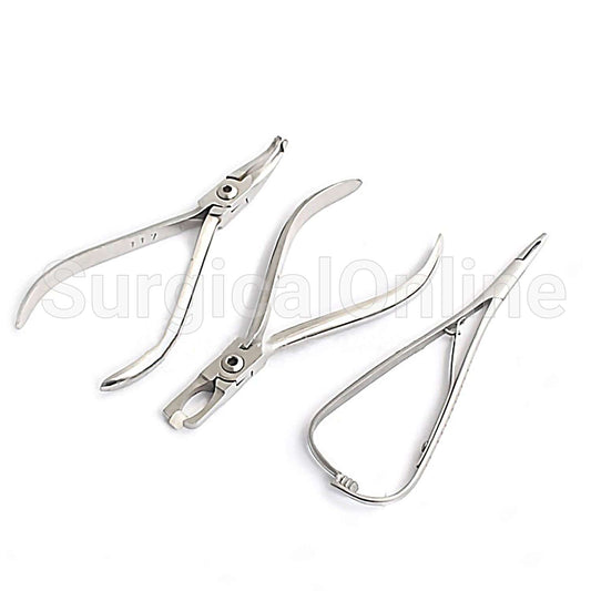 Pliers for Orthodontic Dentistry Bracket Remover Mathieu Slim Needle Holder