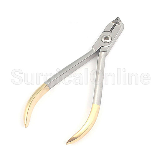 Dental Distal Safety Hold End Plier Wire Cutters TC Tip Orthodontic