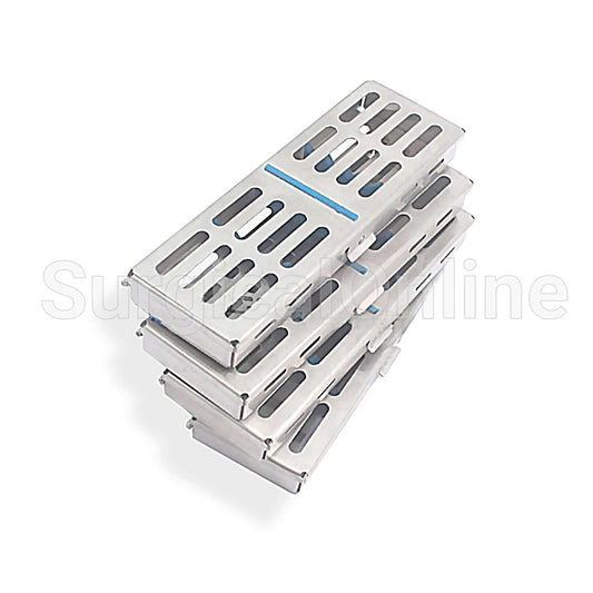 6-Trays Sterilization Tray Sterile Dental Cassettes Small Parts
