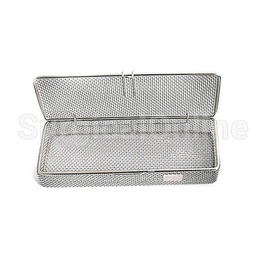 Sterilization Cassette Tray 9" X3" X1" Perforated Mesh Box DN-312