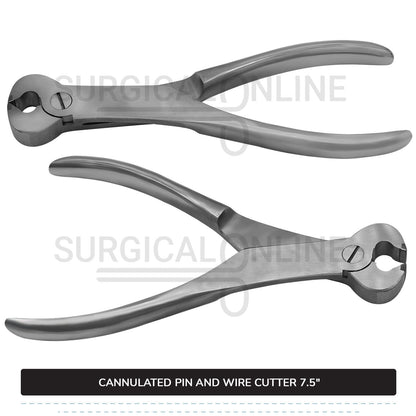 Cannulated Pin and Wire Cutter 7.5''