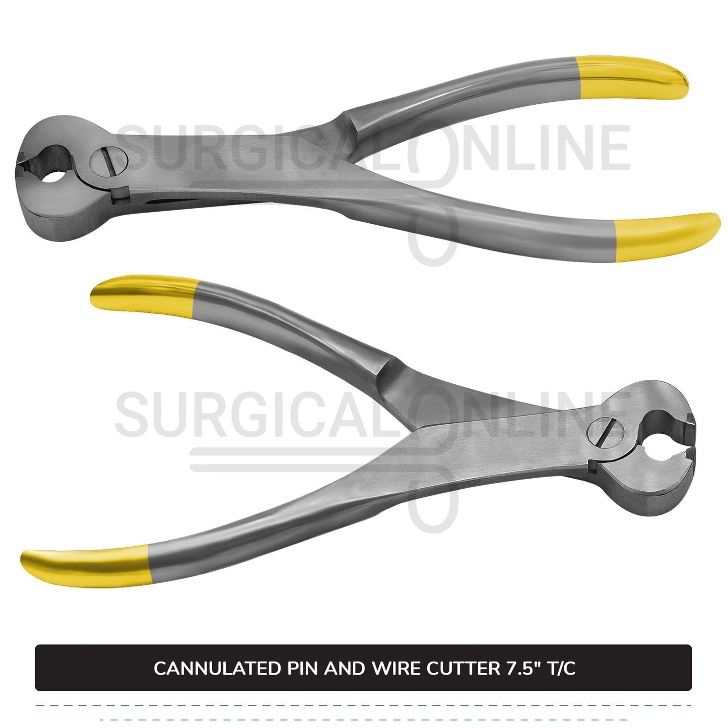Cannulated Pin and Wire Cutter 7.5'' T/C
