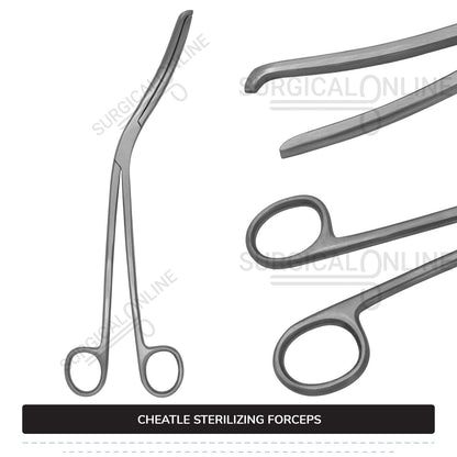 Cheatle Sterilizing Forceps 11"