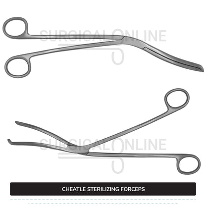 Cheatle Sterilizing Forceps 11"