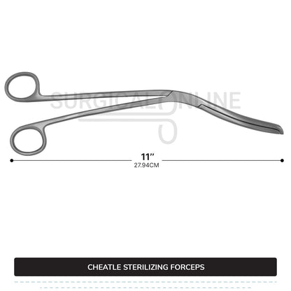Cheatle Sterilizing Forceps 11"
