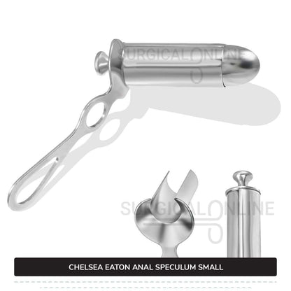 Chelsea Eaton Anal Speculum Small 2 5/8" (6.7 cm) long x 7/8" (2.2 cm) O.D Rectal Instruments
