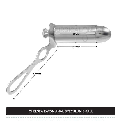 Chelsea Eaton Anal Speculum Small 2 5/8" (6.7 cm) long x 7/8" (2.2 cm) O.D Rectal Instruments