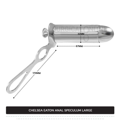 Chelsea Eaton Anal Speculum Large 2 5/8" (6.7 cm) long x 1 1/4" (3.2 cm) O.D Rectal Instruments