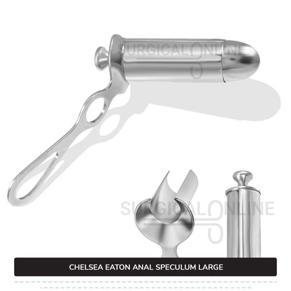 Chelsea Eaton Anal Speculum Large 2 5/8" (6.7 cm) long x 1 1/4" (3.2 cm) O.D Rectal Instruments