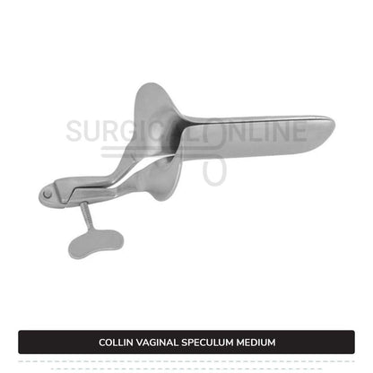 Collin Vaginal Speculum, Medium Size 1 3/8" (3.5 cm) X 4" (10.0 cm)