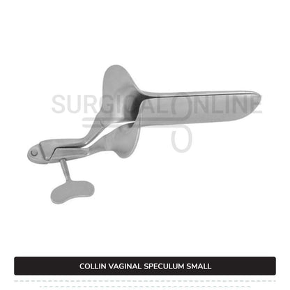 Collin Vaginal Speculum, Small Size 1 1/4" (3.0 cm) X 3 3/4" (9.5 cm)